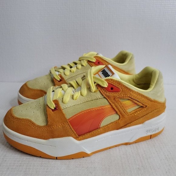 Puma Pokemon Slipstream Lo Jr Charmander Shoe Sneaker Mens Kid Youth Size 5.5 US - Picture 2 of 11